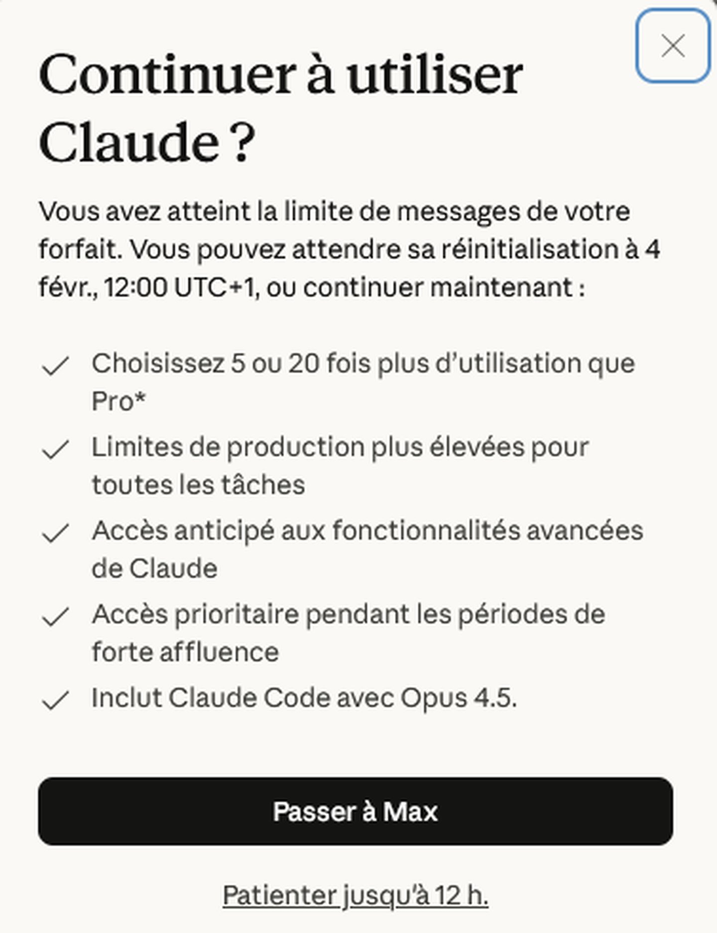 J&rsquo;ai explosé mon forfait Claude en moins de 2h